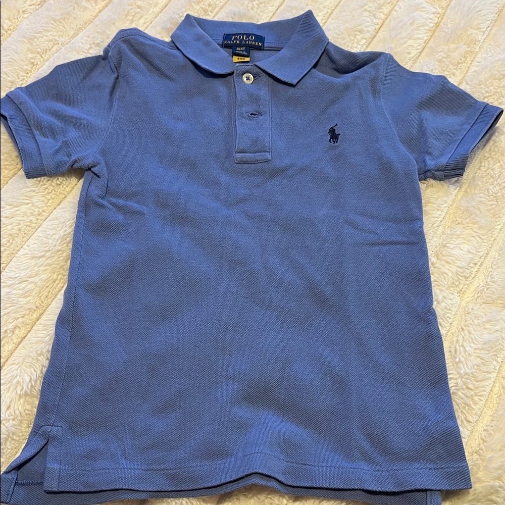Polo by Ralph Lauren Kids Classic Blue Polo